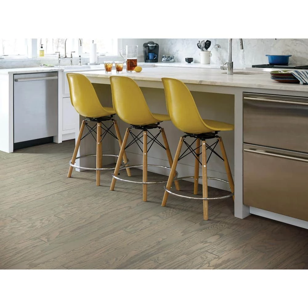 Bradford Oak 3-1/4 in. W Barnboard Engineered Hardwood Flooring (23.76 sq. ft./case) by Shaw 2 Bradford Oak 3-1/4 in. W Barnboard Engineered Hardwood Flooring (23.76 sq. ft./case) by Shaw - Image 2