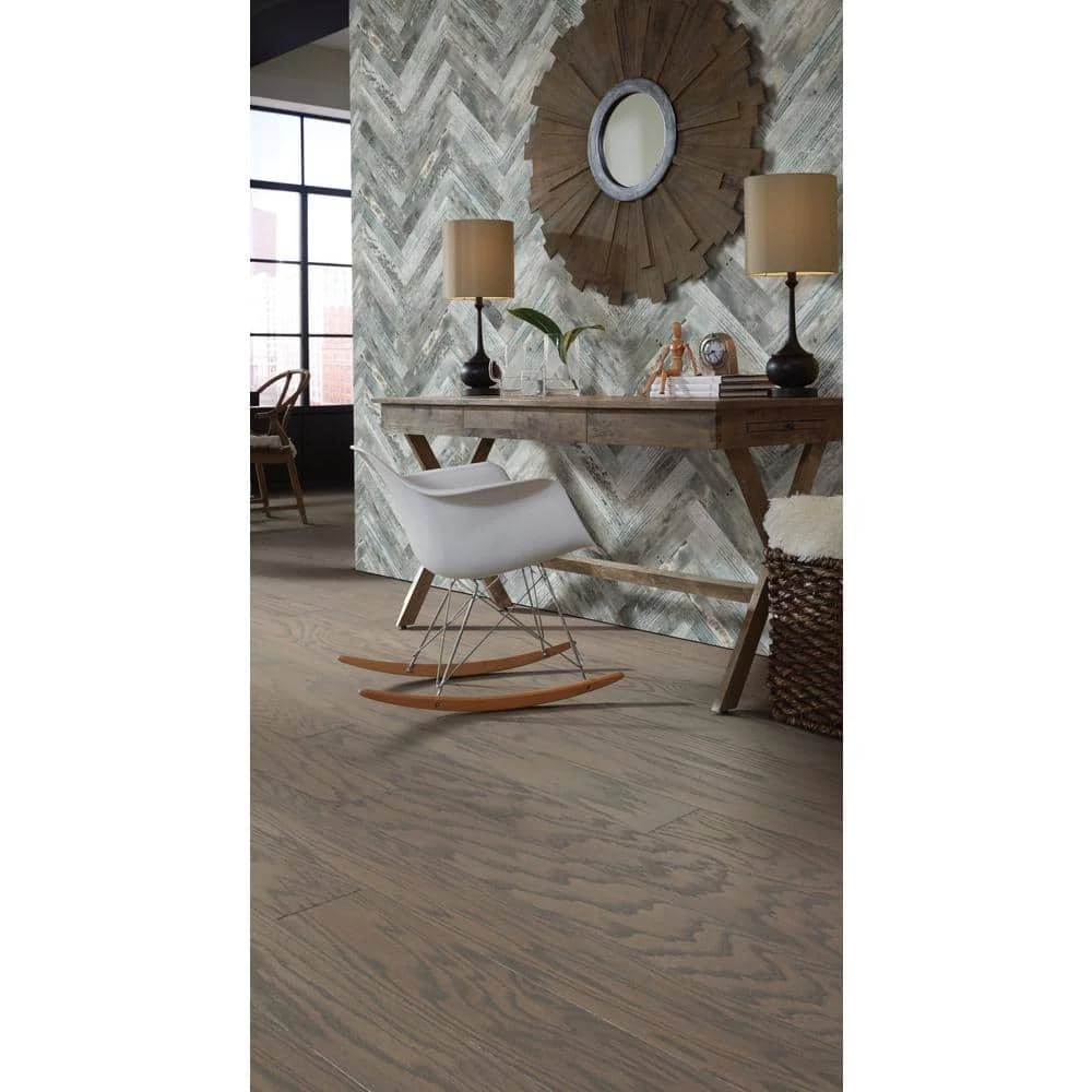 Bradford Oak 5 in. W Barnboard Engineered Hardwood Flooring (23.66 sq. ft./case) by Shaw 3 Bradford Oak 5 in. W Barnboard Engineered Hardwood Flooring (23.66 sq. ft./case) by Shaw - Image 3