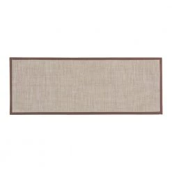 Croswave Beige 18 in. x 47 in. Anti-Fatigue Standing Mat by World Rug Gallery