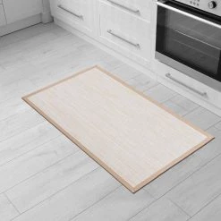 Stripe Beige 18 in. x 30 in. Anti-Fatigue Standing Mat by World Rug Gallery -Shaw stor online beige world rug gallery kitchen mats 1045beige18x30 31 1000