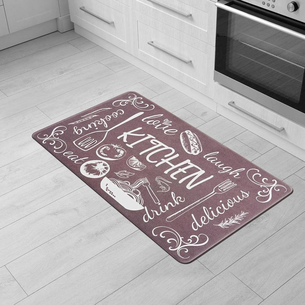 Kitchen Chef Black 18 in. x 30 in. Anti-Fatigue Standing Mat by World Rug Gallery 6 Kitchen Chef Black 18 in. x 30 in. Anti-Fatigue Standing Mat by World Rug Gallery - Image 6