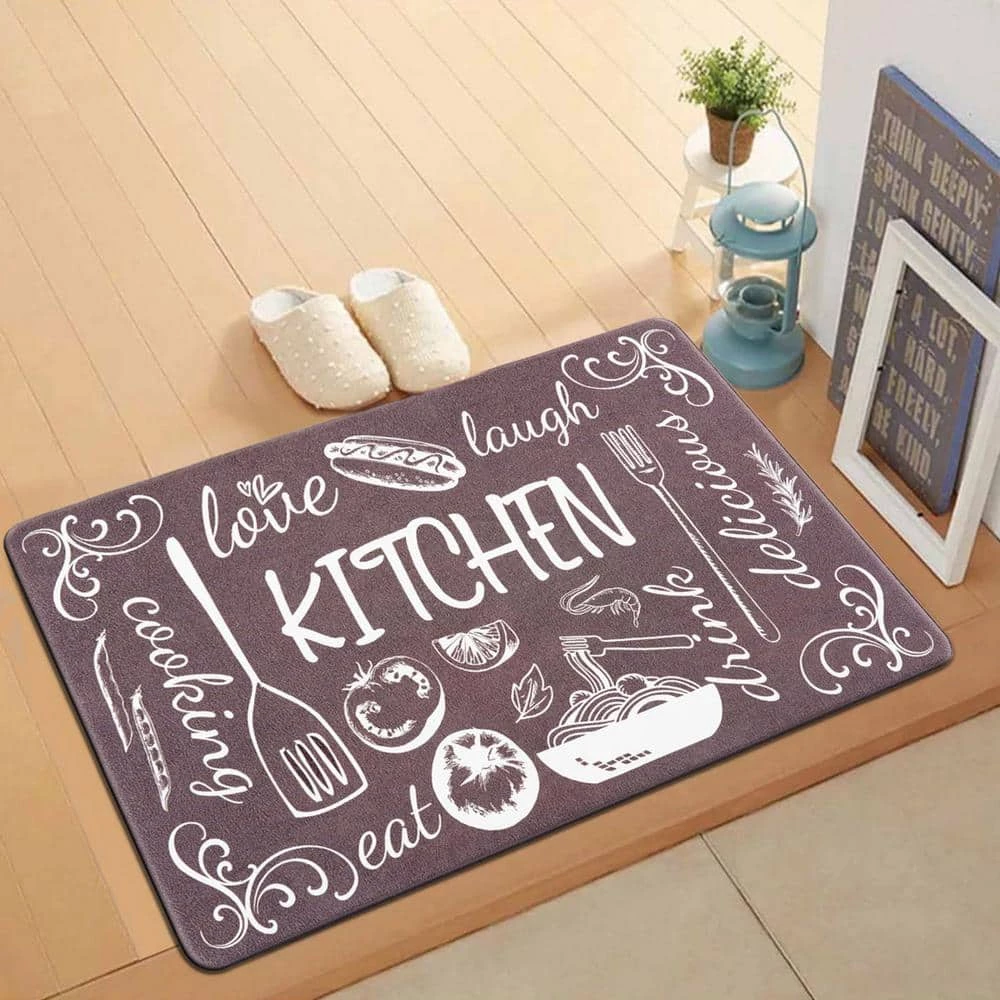 Kitchen Chef Black 18 in. x 30 in. Anti-Fatigue Standing Mat by World Rug Gallery 3 Kitchen Chef Black 18 in. x 30 in. Anti-Fatigue Standing Mat by World Rug Gallery - Image 3