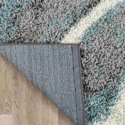 Blue 5 ft. x 7 ft. Contemporary Cozy Plush Shag Area Rug by World Rug Gallery 8 Blue 5 ft. x 7 ft. Contemporary Cozy Plush Shag Area Rug by World Rug Gallery -Shaw stor online blue world rug gallery area rugs 479blue5x7 66 1000