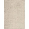 Soft Solid Cozy Shag Cream 3 ft. 3 in. x 5 ft. Indoor Area Rug by World Rug Gallery