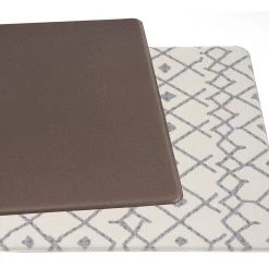 Cream Modern Boho Trellis 18 in. x 30 in. Anti Fatigue Standing Mat by World Rug Gallery 8 Cream Modern Boho Trellis 18 in. x 30 in. Anti Fatigue Standing Mat by World Rug Gallery -Shaw stor online cream world rug gallery kitchen mats 792cream18x30 66 1000