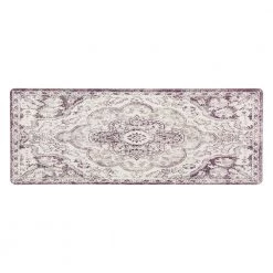 Distressed Bohemian Cream 18"x47" Anti-Fatigue Standing Mat by World Rug Gallery