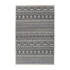 Bahama Cream 7 ft. 10 in. x 10 ft. Modern Bohemian Global Indoor/Outdoor Area Rug by World Rug Gallery