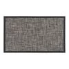 Basketweave Textline Dark Gray 18 in. x 30 in. Anti-Fatigue Standing Mat by World Rug Gallery