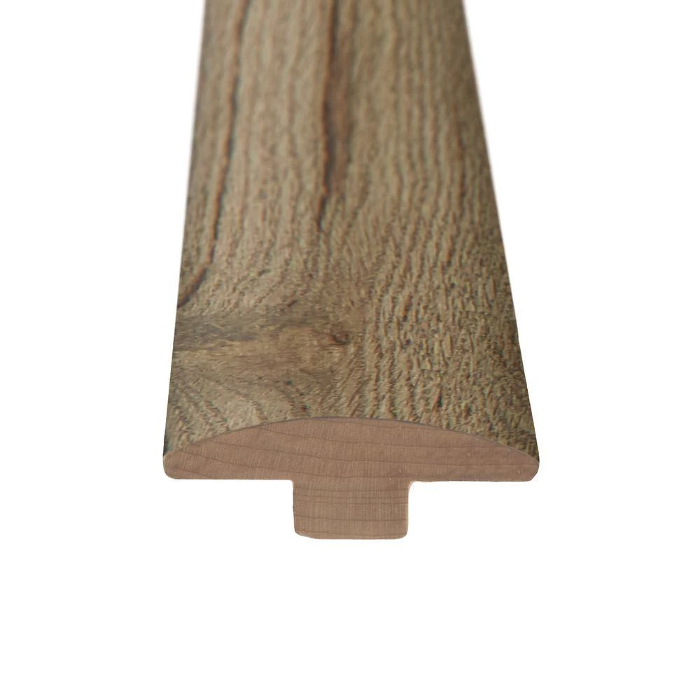 Pavilion Oak Drift 11/32 in. T x 2 in. W x 78 in. L T-Molding by Shaw 3 Pavilion Oak Drift 11/32 in. T x 2 in. W x 78 in. L T-Molding by Shaw - Image 3