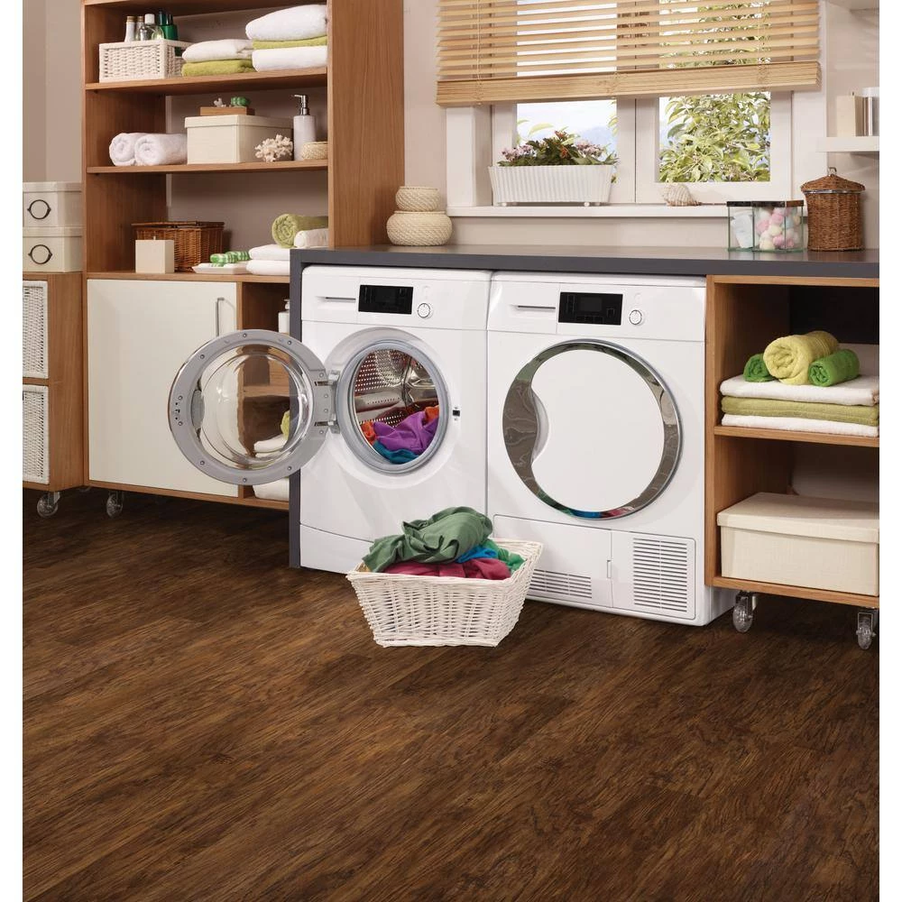 Hamilton Driftwood 1/8 in. T x 1-1/2 in. W x 94 in. L Vinyl T-Mold MPR Molding by Shaw 2 Hamilton Driftwood 1/8 in. T x 1-1/2 in. W x 94 in. L Vinyl T-Mold MPR Molding by Shaw - Image 2