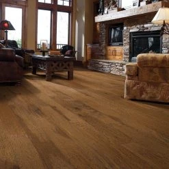 Western Hickory 5 in. W Espresso Engineered Hardwood Flooring (23.66 sq. ft./case) by Shaw -Shaw stor online espresso shaw engineered hardwood dh83300879 31 1000