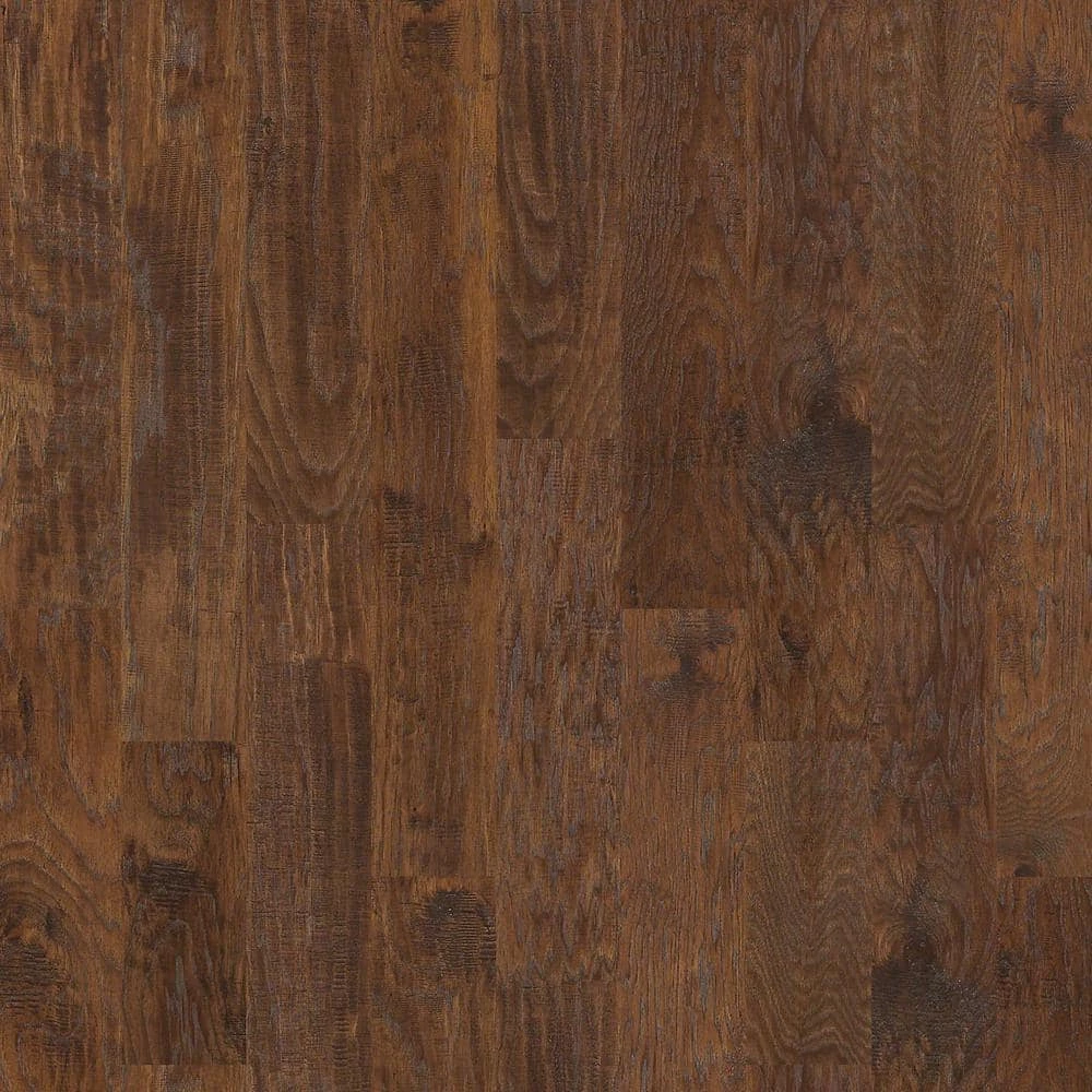 Canyon Hickory 6-3/8 in. W Fawn Engineered Hardwood Flooring (30.48 sq. ft./case) by Shaw 1 Canyon Hickory 6-3/8 in. W Fawn Engineered Hardwood Flooring (30.48 sq. ft./case) by Shaw