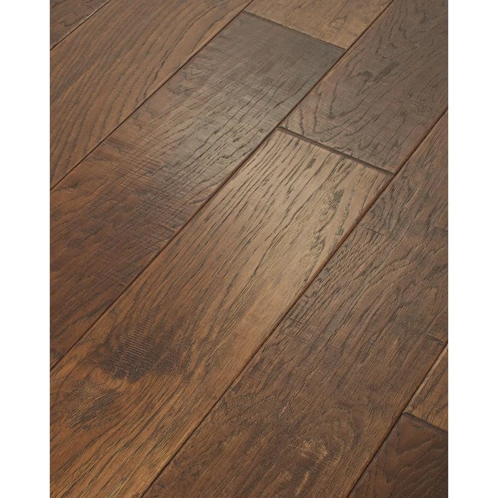 Canyon Hickory 6-3/8 in. W Fawn Engineered Hardwood Flooring (30.48 sq. ft./case) by Shaw 4 Canyon Hickory 6-3/8 in. W Fawn Engineered Hardwood Flooring (30.48 sq. ft./case) by Shaw - Image 4