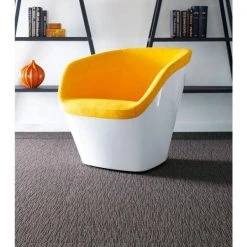 Dynamic Gray Commercial 24 in. x 24 Glue-Down Carpet Tile (20 Tiles/Case) 80 sq. ft. by Shaw -Shaw stor online foghorn shaw carpet tile hde6161515 c3 1000