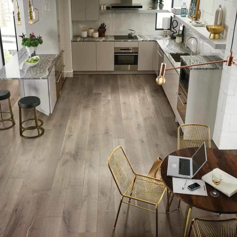 Boardwalk Gravel 5/16 in. T x 2 in. W x 78 in. L Threshold Molding by Shaw 2 Boardwalk Gravel 5/16 in. T x 2 in. W x 78 in. L Threshold Molding by Shaw - Image 2