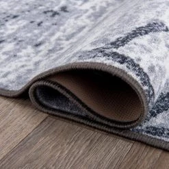 Gray 7 ft. 10 in. x 10 ft. Contemporary Floral Abstract Non Slip Area Rug by World Rug Gallery 9 Gray 7 ft. 10 in. x 10 ft. Contemporary Floral Abstract Non Slip Area Rug by World Rug Gallery -Shaw stor online gray world rug gallery area rugs 2025gray8x10 c3 1000