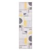 Gray 2 ft. x 7 ft. Contemporary Modern Abstract Runner Area Rug by World Rug Gallery