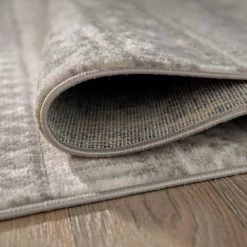 Bohemian Distressed Geometric Gray 5 ft. x 7 ft. Area Rug by World Rug Gallery -Shaw stor online gray world rug gallery area rugs 246gray5x7 4f 1000