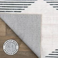 Gray 7 ft. 10 in. x 10 ft. Contemporary Diamond Machine Washable Area Rug by World Rug Gallery -Shaw stor online gray world rug gallery area rugs 7016gray8x10 66 1000