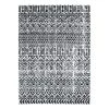 Gray 5 ft. x 7 ft. Distressed Boho Machine Washable Area Rug by World Rug Gallery