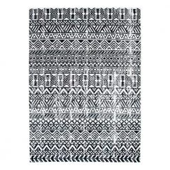 Gray 5 ft. x 7 ft. Distressed Boho Machine Washable Area Rug by World Rug Gallery