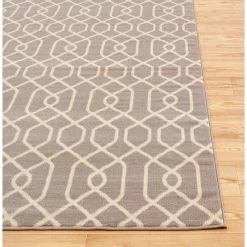 Modern Trellis Pattern Gray 8 ft. x 9 ft. Area Rug by World Rug Gallery 15 Modern Trellis Pattern Gray 8 ft. x 9 ft. Area Rug by World Rug Gallery -Shaw stor online gray world rug gallery area rugs 9105 gray 7 6 x 9 5 d4 1000