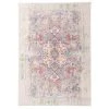 Bohemian Vintage Oriental 5 ft. x 7 ft. Gray Area Rug by World Rug Gallery