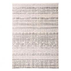 Geometric Bohemian Design 7 ft. 10 in. x 10 ft. Gray Area Rug by World Rug Gallery