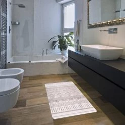 Geometric Boho Gray 18 in. x 30 in. Anti-Fatigue Standing Mat by World Rug Gallery 10 Geometric Boho Gray 18 in. x 30 in. Anti-Fatigue Standing Mat by World Rug Gallery -Shaw stor online gray world rug gallery kitchen mats 1007gray18x30 1f 1000