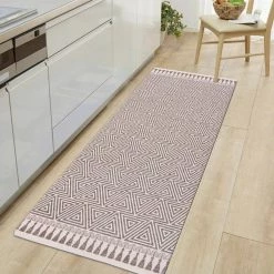 Contemporary Geometric Gray 18 in. x 47 in. Anti-Fatigue Standing Mat by World Rug Gallery -Shaw stor online gray world rug gallery kitchen mats 1008gray18x47 31 1000