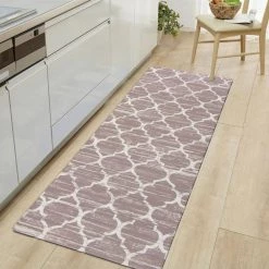 Distressed Moroccan Gray 18 in. x 47 in. Anti-Fatigue Standing Mat by World Rug Gallery -Shaw stor online gray world rug gallery kitchen mats 1009gray18x47 31 1000