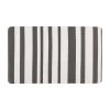 Contemporary Striped Gray 18 in. x 30 in. Anti-Fatigue Standing Mat by World Rug Gallery