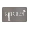 Kitchen Gray 18"x30" Anti-Fatigue Standing Mat by World Rug Gallery