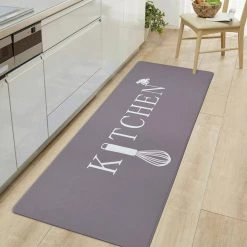 Kitchen Gray 18"x47" Anti-Fatigue Standing Mat by World Rug Gallery -Shaw stor online gray world rug gallery kitchen mats 1030gray18x47 31 1000