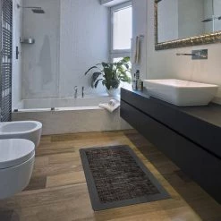 Textline Gray 18 in. x 30 in. Anti-Fatigue Standing Mat by World Rug Gallery -Shaw stor online gray world rug gallery kitchen mats 1040gray18x30 1f 1000