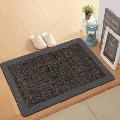 Textline Gray 18 in. x 30 in. Anti-Fatigue Standing Mat by World Rug Gallery -Shaw stor online gray world rug gallery kitchen mats 1040gray18x30 c3 1000