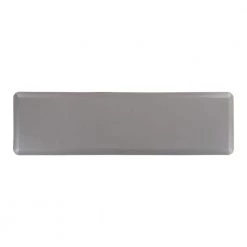 Solid Gray 17"x60" Anti-Fatigue Standing Mat by World Rug Gallery
