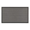 Stripe Textline Gray 18 in. x 30 in. Anti-Fatigue Standing Mat by World Rug Gallery