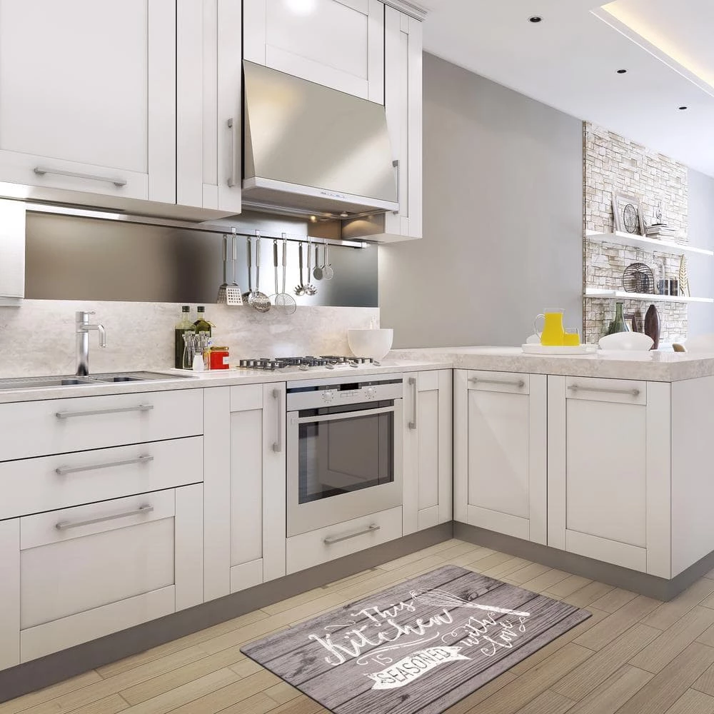 Kitchen Whisk 18 in. X 30 in. Gray Anti-Fatigue Mat by World Rug Gallery 5 Kitchen Whisk 18 in. X 30 in. Gray Anti-Fatigue Mat by World Rug Gallery - Image 5