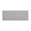 Gray 18 in. x 47 in. Modern Trellis Pattern Anti Fatigue Standing Mat by World Rug Gallery