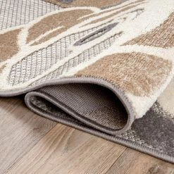 Modern Gray 7 ft. 10 in. x 10 ft. Large Floral Flowers Indoor/Outdoor Area Rug by World Rug Gallery 15 Modern Gray 7 ft. 10 in. x 10 ft. Large Floral Flowers Indoor/Outdoor Area Rug by World Rug Gallery -Shaw stor online gray world rug gallery outdoor rugs 8017gray8x10 44 1000