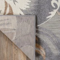 Modern Gray 7 ft. 10 in. x 10 ft. Large Floral Flowers Indoor/Outdoor Area Rug by World Rug Gallery 11 Modern Gray 7 ft. 10 in. x 10 ft. Large Floral Flowers Indoor/Outdoor Area Rug by World Rug Gallery -Shaw stor online gray world rug gallery outdoor rugs 8017gray8x10 66 1000