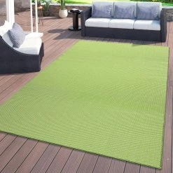 Green 7 ft. 10 in. x 10 ft. Solid Flatweave Indoor/Outdoor Area Rug by World Rug Gallery -Shaw stor online green world rug gallery outdoor rugs 5008green8x10 31 1000