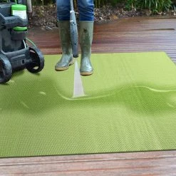 Green 7 ft. 10 in. x 10 ft. Solid Flatweave Indoor/Outdoor Area Rug by World Rug Gallery -Shaw stor online green world rug gallery outdoor rugs 5008green8x10 44 1000