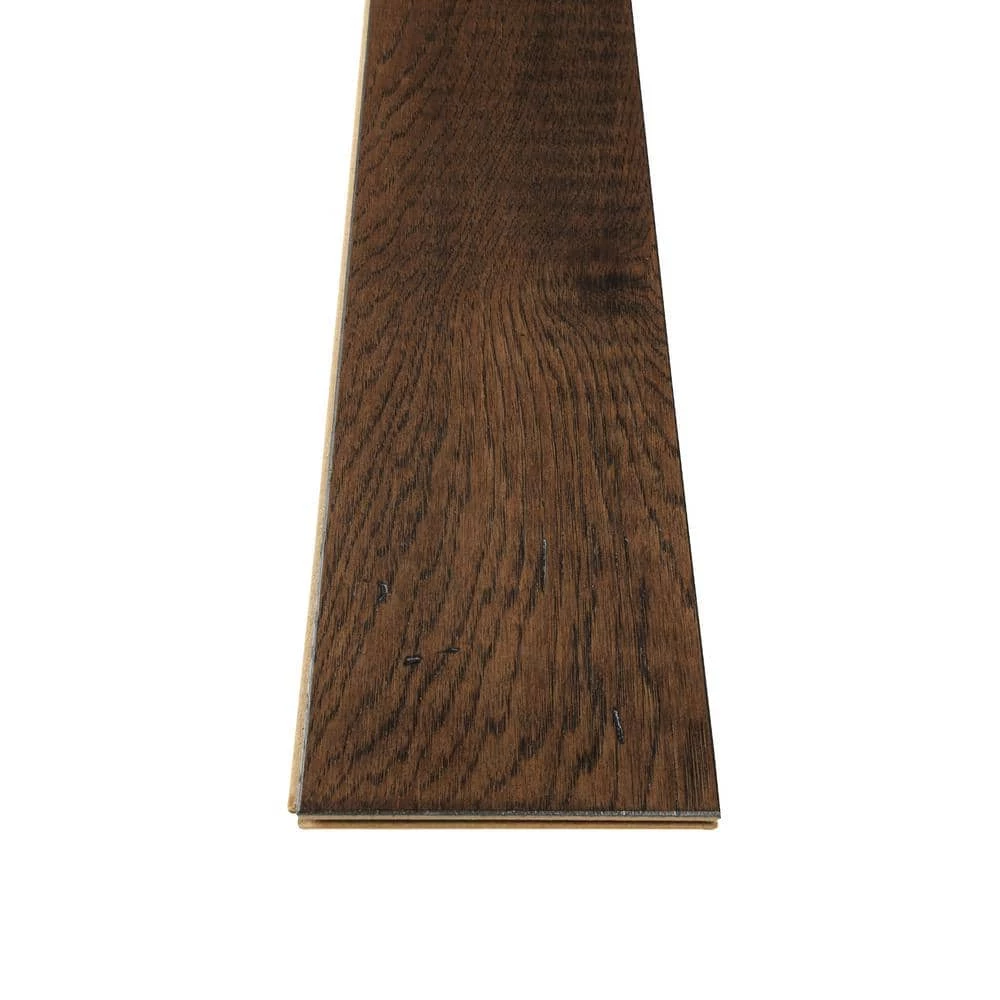 Greenville 5 in. W Hearth Engineered Hickory Hardwood Flooring (23.66 sq. ft./case) by Shaw 4 Greenville 5 in. W Hearth Engineered Hickory Hardwood Flooring (23.66 sq. ft./case) by Shaw - Image 4