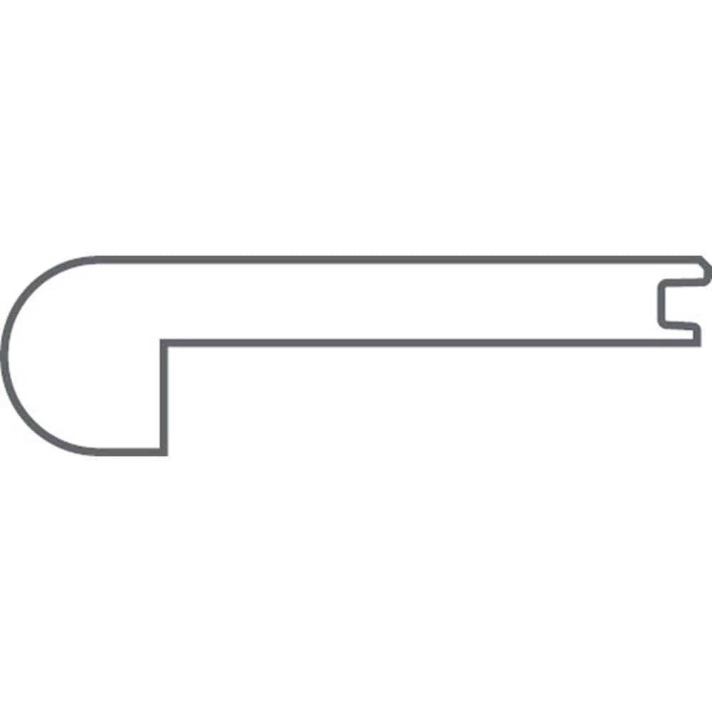 Canyon Hickory Heritage 3/8 in. T x 2-3/4 in. W x 78 in. L Stair Nose Molding by Shaw 5 Canyon Hickory Heritage 3/8 in. T x 2-3/4 in. W x 78 in. L Stair Nose Molding by Shaw - Image 5