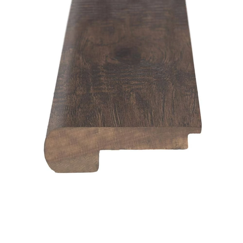 Canyon Hickory Heritage 3/8 in. T x 2-3/4 in. W x 78 in. L Stair Nose Molding by Shaw 4 Canyon Hickory Heritage 3/8 in. T x 2-3/4 in. W x 78 in. L Stair Nose Molding by Shaw - Image 4