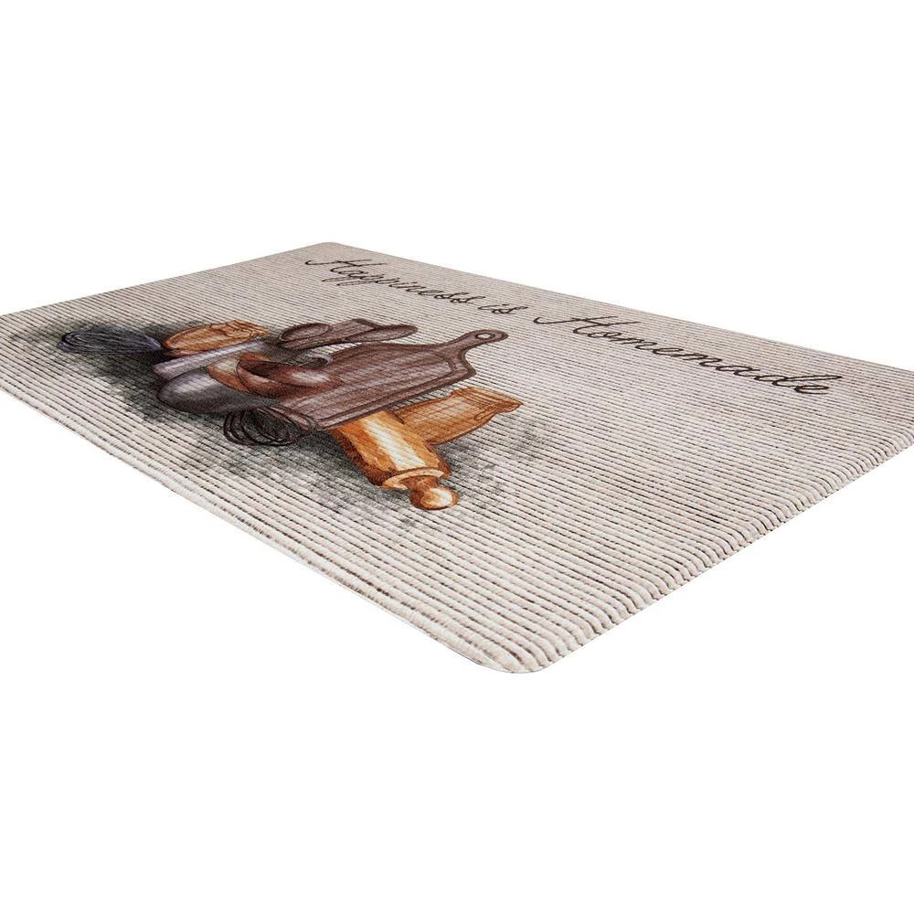 Homemade Ivory 18"x30" Anti-Fatigue Standing Mat by World Rug Gallery 2 Homemade Ivory 18"x30" Anti-Fatigue Standing Mat by World Rug Gallery - Image 2