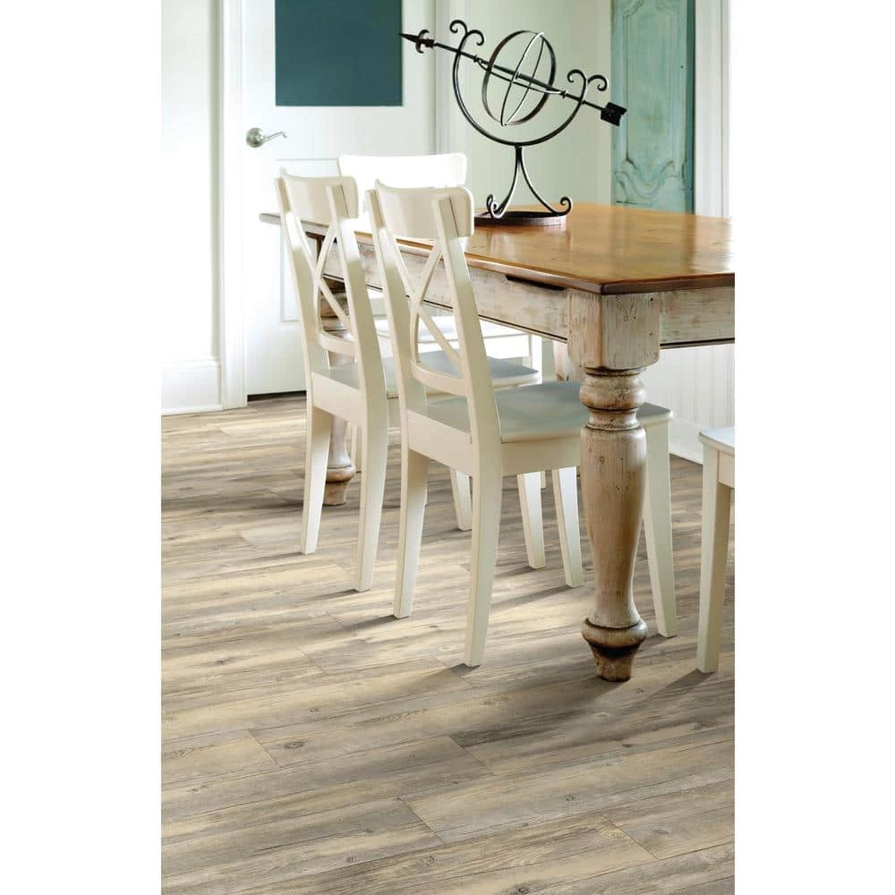 Wisteria Park Lambswool 5/32 in. T x 2-1/8 in. W x 94 in. L Vinyl Stair Nose Molding by Shaw 4 Wisteria Park Lambswool 5/32 in. T x 2-1/8 in. W x 94 in. L Vinyl Stair Nose Molding by Shaw - Image 4