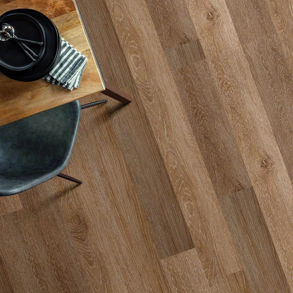 Inspiration 6 in. W Mimosa Adhesive Luxury Vinyl Plank Flooring (53.93 sq. ft./case) by Shaw 2 Inspiration 6 in. W Mimosa Adhesive Luxury Vinyl Plank Flooring (53.93 sq. ft./case) by Shaw - Image 2